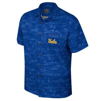 Shop Colosseum Blue Ucla Bruins Ozark Button-up Shirt
