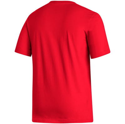 Shop Adidas Originals Adidas Red Bayern Munich Culture Bar T-shirt