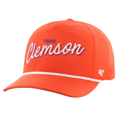 Shop 47 ' Orange Clemson Tigers Fairway Hitch Adjustable Hat