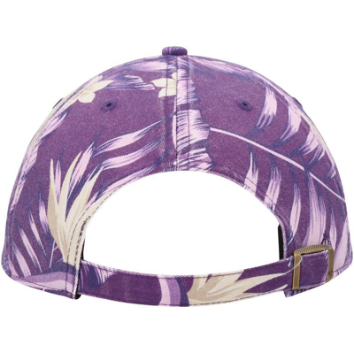 Shop 47 ' Purple Tcu Horned Frogs Tropicalia Clean Up Adjustable Hat