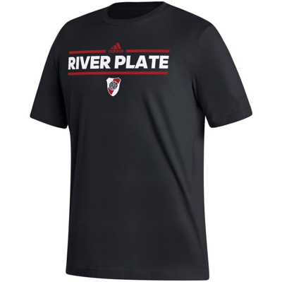 Shop Adidas Originals Adidas Black Club Atlético River Plate Dassler T-shirt