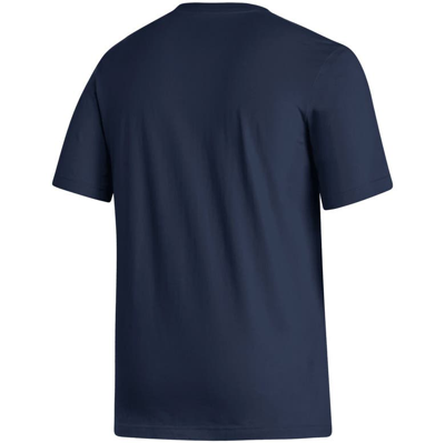 Shop Adidas Originals Adidas Navy Manchester United Dassler T-shirt