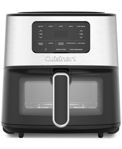 Shop Cuisinart Air-200 Basket Airfryer In Stainless Steel  Black