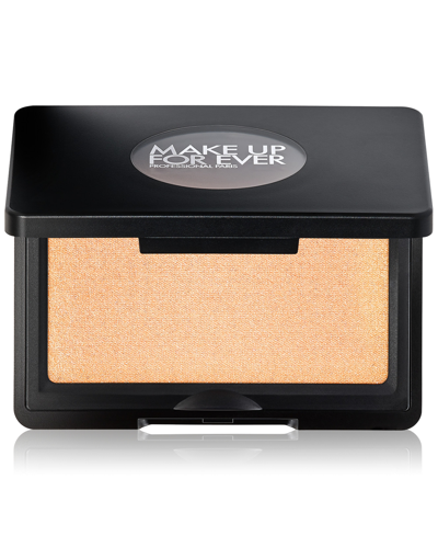 Shop Make Up For Ever Artist Longwear Skin-fusing Powder Highlighter In H - Limitless Cocoa