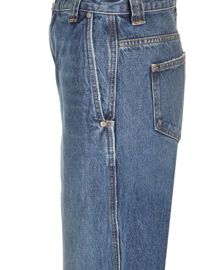 Shop Khaite Cacall Jeans In Blue
