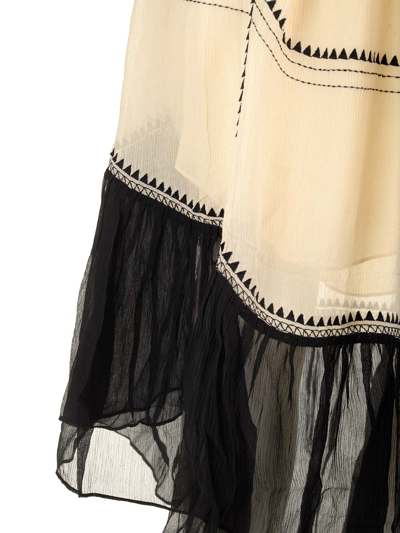 Shop Ulla Johnson Freida Long Skirt In Multicolor