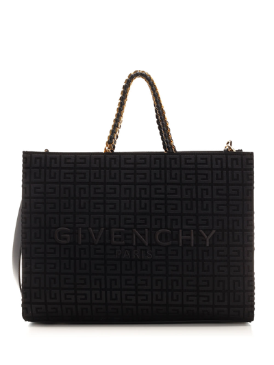 Shop Givenchy Medium G-tote Bag In Black