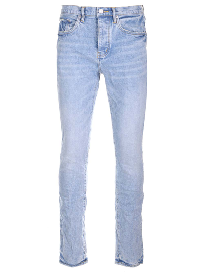 Shop Purple Brand Slim Fit Jeans In Light Blue