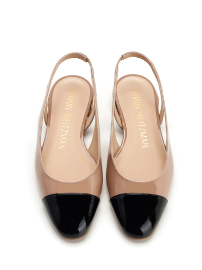 Shop Stuart Weitzman Sleek Slingback In Multicolor