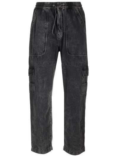 Shop Isabel Marant Vanni Baggy Fit Jeans In Black