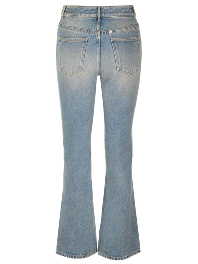 Shop Givenchy Boot Cut Jeans In Blue