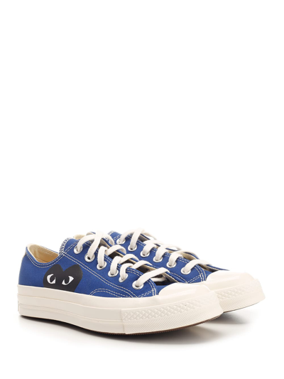 Shop Comme Des Garçons Play Chuck 70 Low-top Sneakers In Blue