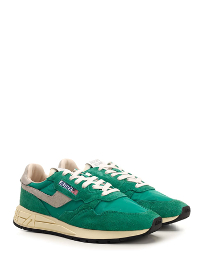 Shop Autry Whirlwind Sneakers In Green
