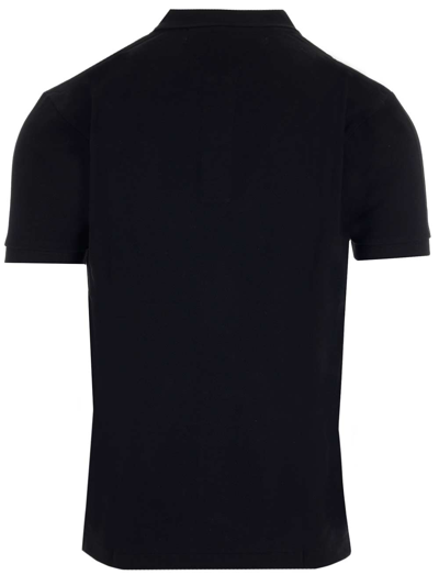 Shop Comme Des Garçons Play Black Polo-shirt