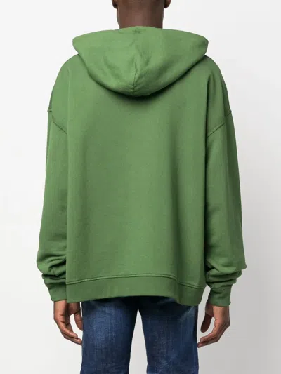 Dsquared2 Dsquared Men Sweatshirt With Logo In Green