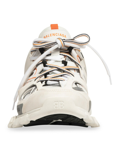 Balenciaga Multicolor Mesh And Rubber Track Sneakers In Multicolour