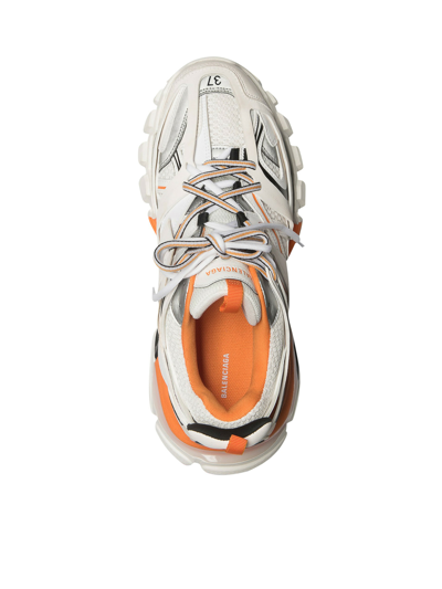 Balenciaga Multicolor Mesh And Rubber Track Sneakers In Multicolour