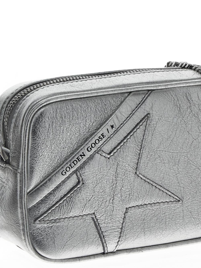 Shop Golden Goose Mini Star Bag In Metallic