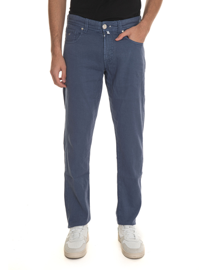 Shop Tramarossa Michelangelozip 5-pocket Trousers In Blue