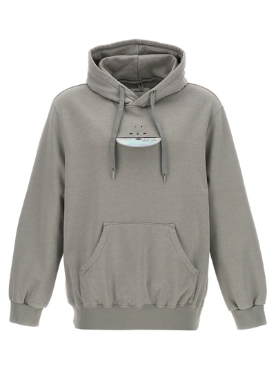 Shop Doublet Cd-r Embroidery Sweatshirt Gray