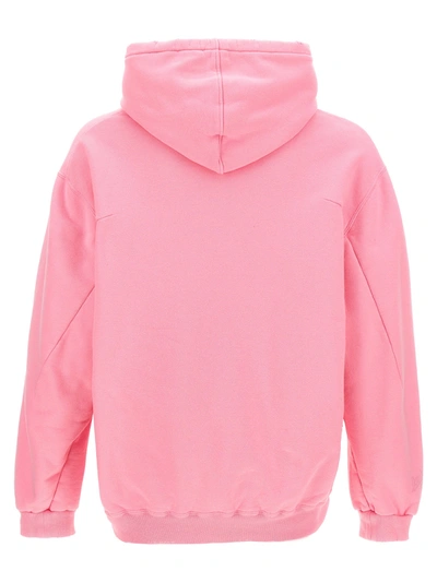Shop Doublet X Pz Today Hoodie Sweatshirt Pink