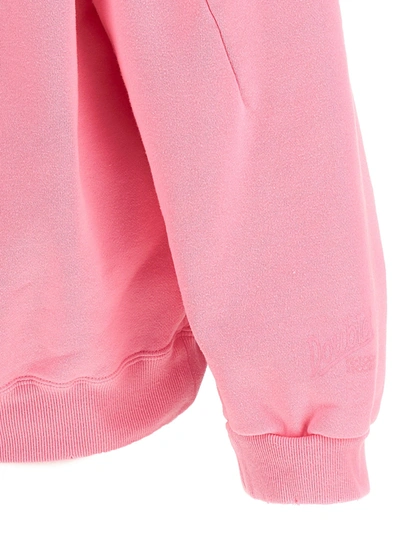 Shop Doublet X Pz Today Hoodie Sweatshirt Pink