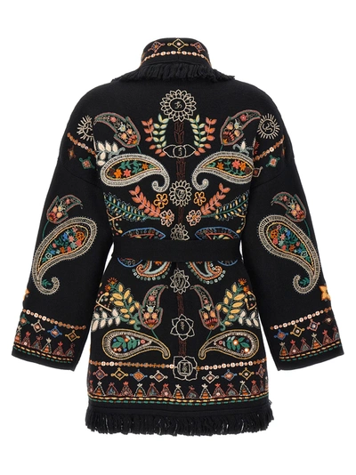 Shop Alanui Inner Energy Sweater, Cardigans Black