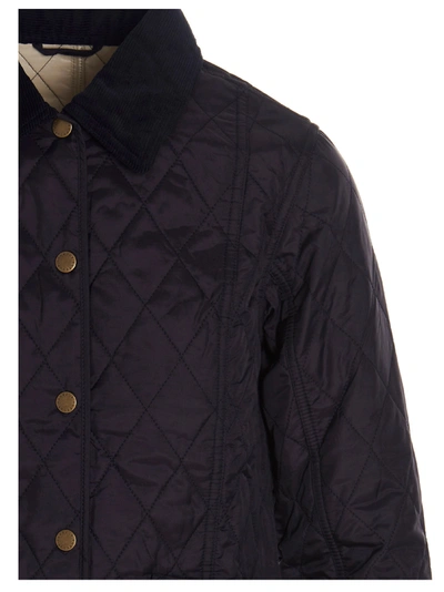 Shop Barbour Liddesdale Coats, Trench Coats Blue