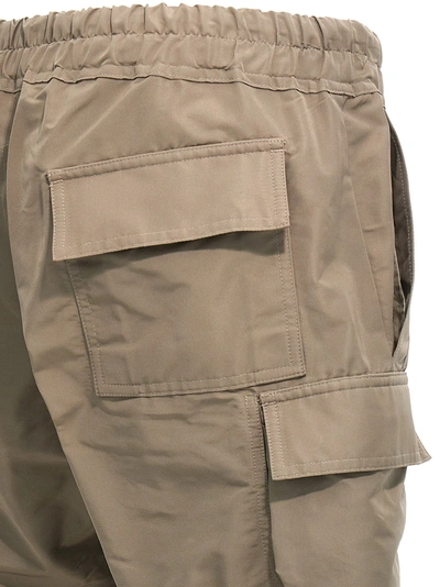 Shop Rick Owens Mastodon Cargo Pants Beige