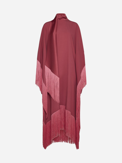 Shop Taller Marmo Mrs. Ross Viscose Dress In Peonia