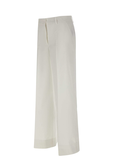 Shop P.a.r.o.s.h Canyox24 Trousers In Bianco