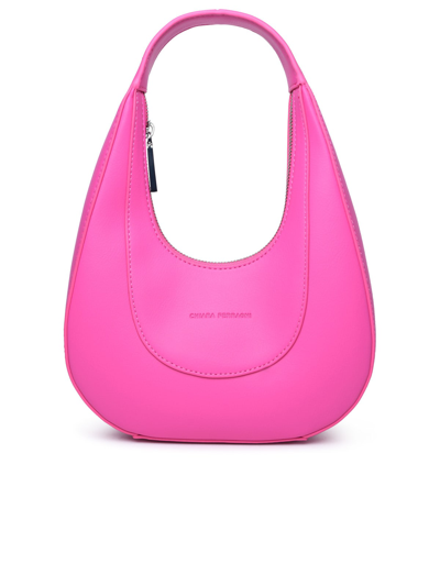 Shop Chiara Ferragni Caia Shoulder Bag In Fucsia