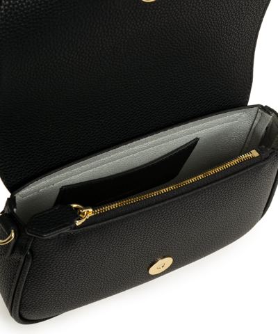 Shop Emporio Armani Crossbody Bag In Nero/silver