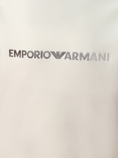 Shop Emporio Armani Sweatshirt In Drawingvanilla