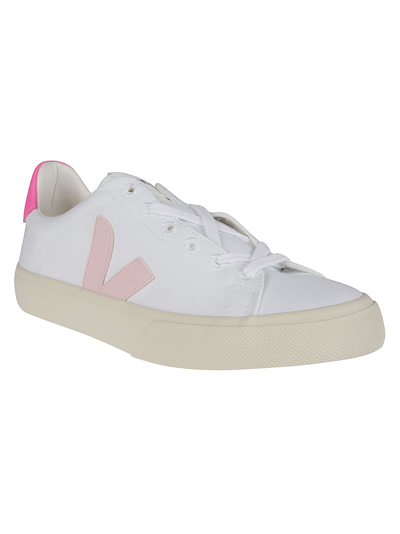 Shop Veja Campo Sneakers In White_petale_sari