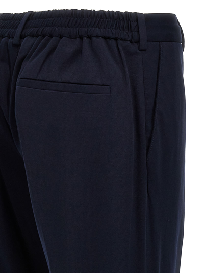 Shop Circolo 1901 Smart Pants In Blu