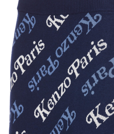 Shop Kenzo By Verdy Skirt In Blu