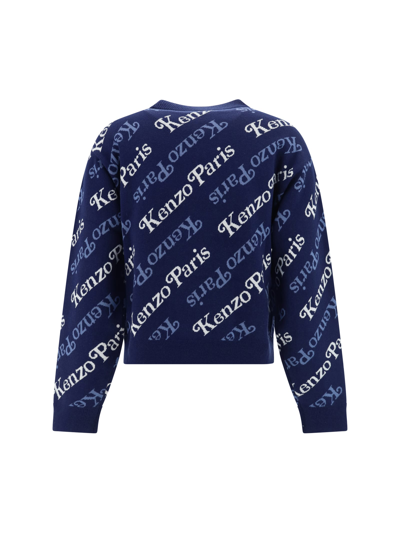 Shop Kenzo Sweater In Blu