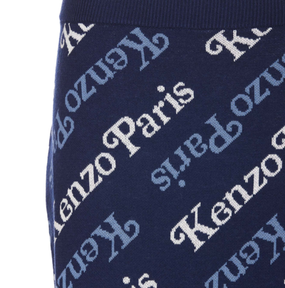 Shop Kenzo By Verdy Skirt In Blu