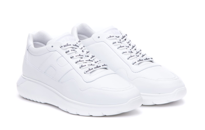 Shop Hogan Interactive 3 Sneakers In A Bianco