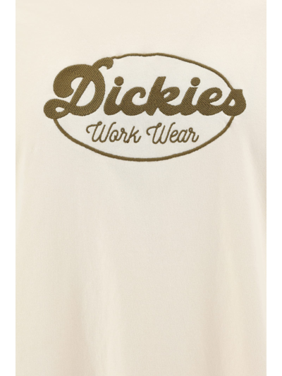 Shop Dickies Gridley T-shirt In Bianco