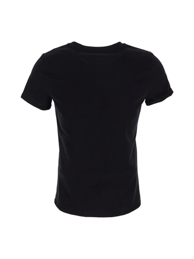 Shop Elisabetta Franchi Chain T-shirt In Nero