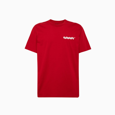 Shop Carhartt Wip Fast Food T-shirt In Rosso