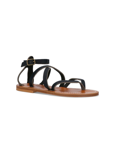 Shop Kjacques Epicure Sandals In Nero