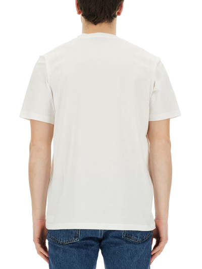 Shop Ps By Paul Smith Regular Fit T-shirt In Bianco