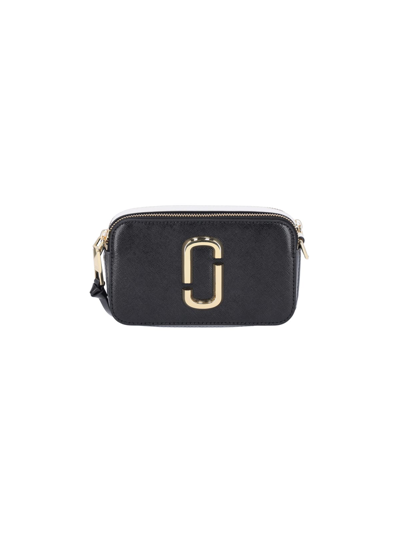 Shop Marc Jacobs The Snapshot Crossbody Bag In White/multicolor