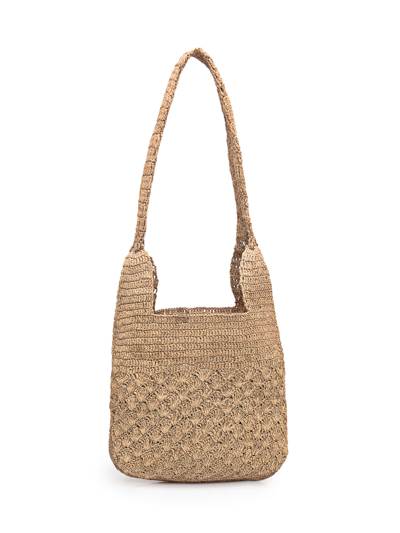 Shop Isabel Marant Small Praia Bag In Natural