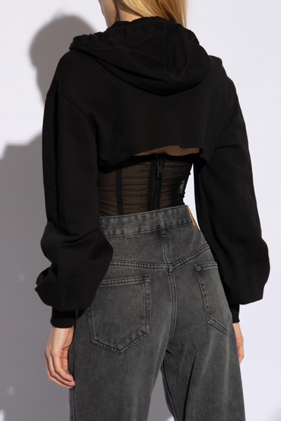 Shop Versace Jeans Couture Sweatshirt In Contrasting Fabrics