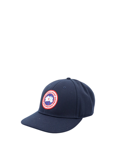 Shop Canada Goose Arctic Hat In Atlantic Navy