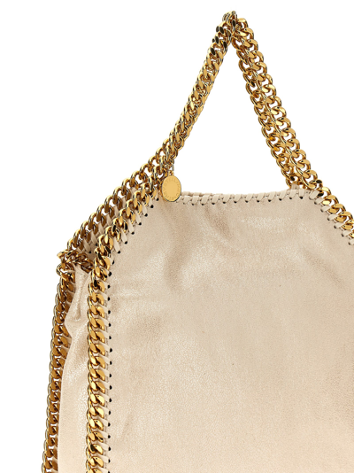 Shop Stella Mccartney Mini Falabella Handbag In Magnolia